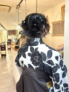 ナビ(nabi) 卒業式、ヘアセット♪