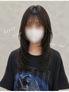 プランツヘアー 高宮店(Plants hair) ワンカール × レイヤーカット