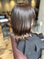 ヘアサロン レゴリス(hair salon REGOLITH)&nbsp;くびれミディアム×まろやかベージュ◎