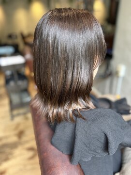 ヘアサロン レゴリス(hair salon REGOLITH) くびれミディアム×まろやかベージュ◎