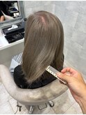 白髪ぼかし/脱白髪染め/脱白髪染めハイライト/透明感