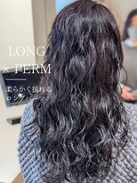 ラプス(Rapss) LONG PERM 柔らかく揺れる、ロングパーマ。