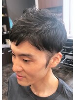 アミューズ(amuse)&nbsp;ソフモヒ風ショートbyカットハウスアン