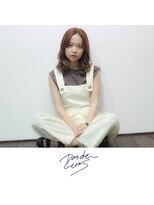 パドトロワ(Pas de trois)&nbsp;新潟×マットアッシュ×オリーブ系カラー×センター分け×可愛い