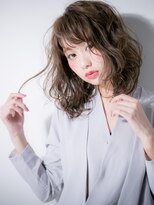 カバーヘア ブリス 大宮西口(COVER HAIR bliss)&nbsp;抜け感♪くせ毛風無造作カール小顔ふわミディs大宮10代20代30代