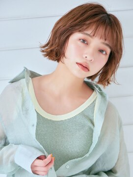 リトル オオミヤ(little) ハニーベージュ外ハネボブ