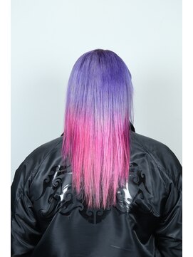 クリップ ジョイント ゴッド(CLIP JOINT GOD) パープル×ピンク グラデーション