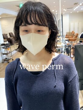 ノラキチジョウジ(NORA KICHIJOJI) #くるくるパーマ#ウェーブパーマ#くびれパーマ#ボブパーマ