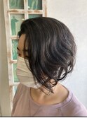 前下がりボブ
