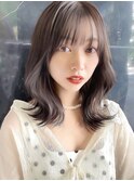 20代30代40代　似合わせカット　簡単スタイリングミディアム