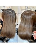 【ONE HAIR】プルスイルミナカラー☆グレージュカラー