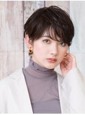 大人可愛いハンサムショート