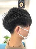 ショート ショートマッシュ 前下げショート