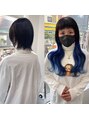 あるじゃんすー 心斎橋店 ロングウルフスタイルもインナーカラーを入れるとより可愛い！