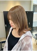 【SEEK yuri】ミルクティーベージュ