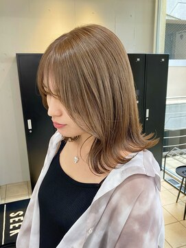 シーク 天神(SEEK) 【SEEK yuri】ミルクティーベージュ