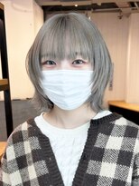 アルバム 池袋(ALBUM) グレージュウルフ_マチルダボブピンクベージュ_ba461312