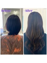 ヘアアンドメイク サファイア 豊橋店(ヘア&メイク SAPPHIRE)&nbsp;#イメチェン#エクステ#大変身#ギャル#清楚#正義