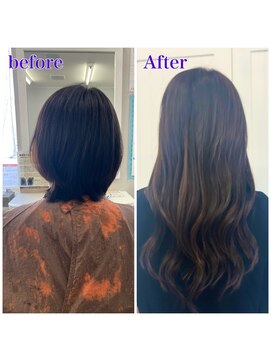 ヘアアンドメイク サファイア 豊橋店(ヘア&メイク SAPPHIRE) #イメチェン#エクステ#大変身#ギャル#清楚#正義