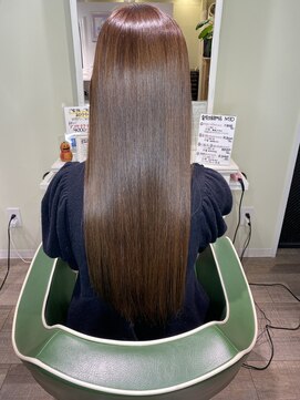 アルル 銀座(alulu) 髪質改善/ブラウンベージュ/20代30代ロングヘアー