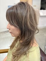 オンカラー(ON.COLOR)&nbsp;大人ハイライトグラデーションベージュロング