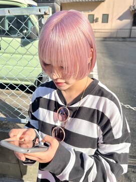 チュダック(ChuDuck) 韓国風《ペールピンク》ブリーチ/ケアブリーチ/ダブルカラー