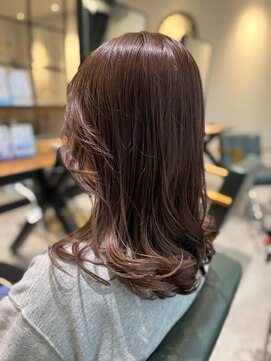 ソーホーヘアーアンドボタニカル 大橋店(SOHO hair & botanical) マロンブラウン/レイヤースタイル/30代40代/大橋