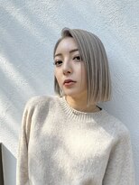 フリーラ 表参道(freera)&nbsp;ブリーチダブルカラーホワイトカラーインナーカラー裾カラー艶髪