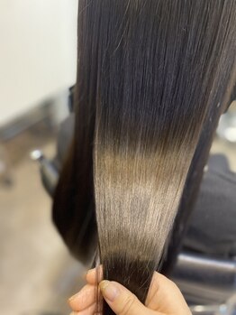 オプスアマーレ(OPUS amare)の写真/今話題沸騰中のメテオ酸熱トリートメント☆思わず触れたくなる、しなやかな髪質の美髪が叶います☆