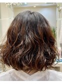 ふんわり女子パーマ