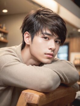 ラクヘアー 六本松店(rak hair)の写真/【六本松駅徒歩2分】男性の印象は3秒でキマる*サイドや襟足の長さ&毛流れにお悩みの方におすすめ♪