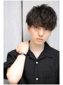 マッシュソフトツーブロック刈り上げフェザリースパイラル