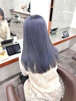 ニコ トウキョウ 渋谷(nico TOKYO)&nbsp;ブルーシルバー/髪質改善/ダブルカラー/ケアブリーチ/10代20代
