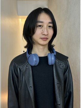 ゼスト パーク(ZEST PARK) センターパート メンズボブ メンズレイヤー 吉祥寺 宮坂