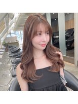 ロンドワン 三宮元町(Lond one) ロングヘア/レイヤーカット/顔周りカット/フェイスレイヤー/前髪