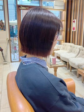 ネオリーブ クタ 町田店(Neolive kuta) 【Neolivekuta町田店】切りっぱなしボブ
