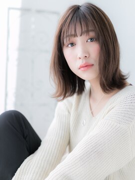 アートサロン センター北(art salon) センター北/髪質改善/くすみベージュ×小顔くびれミディj