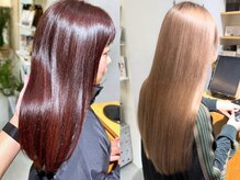 『クセ毛』or『ダメージ』で違う薬剤選定。髪の見極めが何より大事!毛髪科学×経験値が仕上がりに差を♪