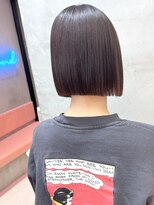 ロンドポレール 北千住(Lond polaire)&nbsp;ウェーブミディアム似合わせカットメルティカラーボブ