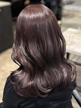 ユアーズヘア 東新宿店(youres hair) ショコラグレージュで上品なヘアへ