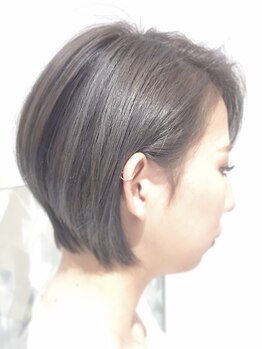 サロンドウィズ 本店 本八幡(Salon de With)の写真/360度全方位大人可愛いシルエット！お客様の悩みを魅力に変えるカットを提案します◎