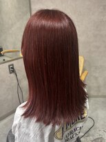 ネアー 新潟(NEER)&nbsp;アプリコットオレンジ/くびれヘア/ウェーブショート［新潟］