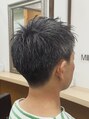 エムスリーヘア アイワイ 幕張店(Mlll HAIR IY) 刈り上げ ビジネススタイル アップバング 清潔感◎