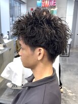 フィフス トウキョウ (fifth TOKYO) 渋谷スパイキーパーマスパイキーショート刈り上げショート