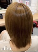 ［髪質整形］美髪ストレート＋髪質改善トリートメント
