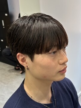 シエテ 津田沼(Siete) MEN’S HAIR/ブルーブラック/フェザーパーマ/津田沼