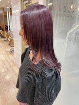 ループ(LOOP) パープル系カラー/韓国ヘア