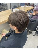 ナチュラルブラウンカラー