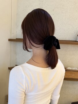 マッシュ 北堀江(MASHU) ピンクブラウンカラー/透明感カラー/艶カラー