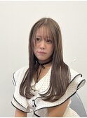 クラゲヘアー/小顔に見せるヘア/ココアベージュ/木更津